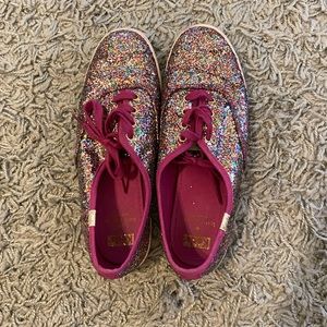 Keds x Kate Spade glitter sneakers